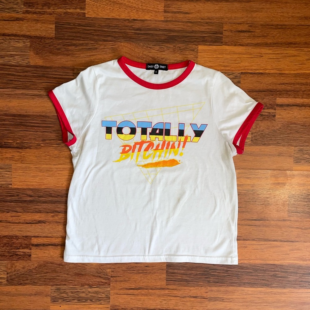 "Totally Bitchin'!" Ringer Tee